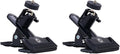 Gabil GRM-DDC1-2 Pack Aluminum Alloy Clamp with 1/4" Damping Ball Head, Universal Mount for GRA-AT330T/TC Controller Box and Camera Accessories, Anti-Slip Rubber Pads, Fits 2.28" Max Table Thickness by GGABILRADIOTAIWAN2006