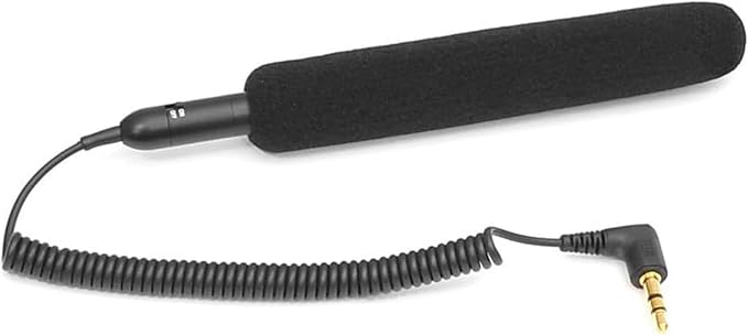 Pyle Camera-Mount Shotgun Microphone, Back Electret Condenser, Line-Gradient Pattern, 3.5mm Connector, 42dB Sensitivity, 50Hz-18kHz, Windscreen & Mic Holder, On-Camera Condenser Mic for Clear Audio - Image 2