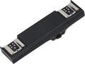 Hot Shoe Splitter Dual Flash Bracket Mount for SLR Camera, I-TTL Compatible Extension Bar for Camcorder Video Light Rig Accessories by YosooHealthGear