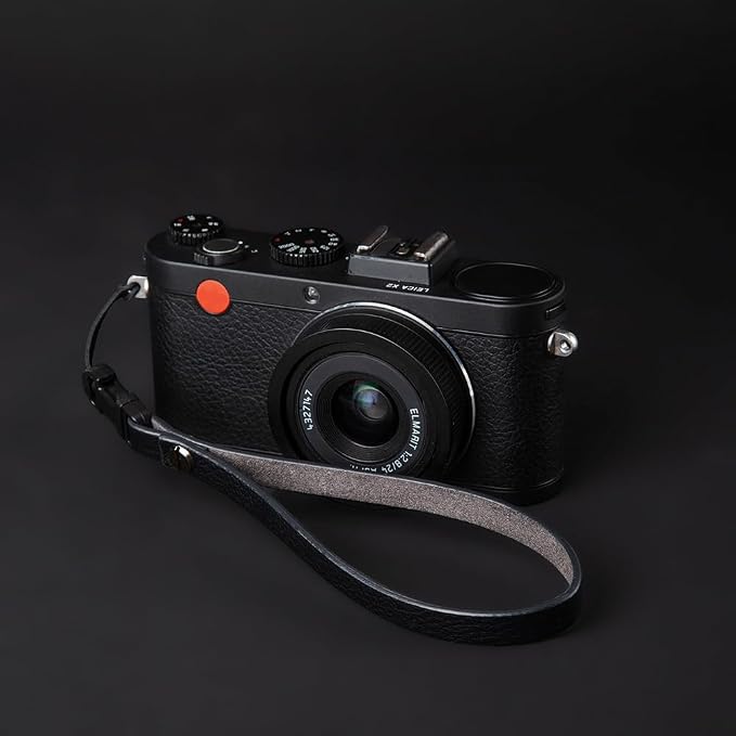 Leather Quick-Release thin camera Shoulder Strap for DSLR SLR | Genuine leather 1cm width 110cm length quick-release buckle 25g Neck Strap For Ricoh for Travel, Street, Outdoor Photography - Image 2