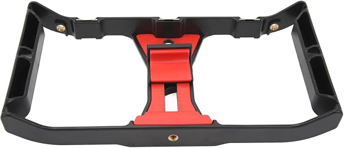 Phone Video Camera Cage Film Making Rig Hand Grip Bracket with Cold Shoe Mount 1/4in Screw for Smartphone Video Vlog Recording - Image 5