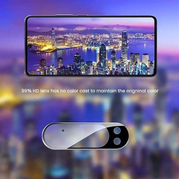 XDesign 3+3 Pack for Google Pixel 10 Pro Screen Protector 6.3 inch, 3 Pack Tempered Glass Screen Protector&3 Pack Camera Lens Protector - Image 7