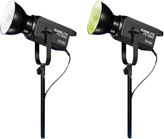 NANLITE FS-300C 300w RGB Studio Spotlight | 2700K-7500K, APP Control,Led Video Light Bowens Mount for Photography, Videography,Live Streamer,Content Creation - Image 3