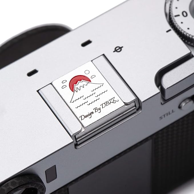 Camera Hot Shoe Cover/Shutter Button, Soft Release Button,Suitable for FUJIFILM XT5 XT4 XT3 XT30 XT20 X100V X100F XT100 X-E3 X-PRO2 X-PRO3 (Mountains and sea-Hot Shoe Cover) - Image 4