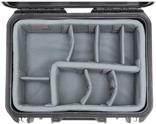 SKB Cases iSeries 1309-6 Case with Think Tank Dividers & Lid Organizer, Black (3i-1309-6DL) - Image 7