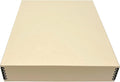 Lineco Museum Archival Storage Box, Drop Front, 14.75x18.75x3 in, Tan | Acid-Free with Metal Edge, Preserves Picture Longevity, Organize Photos, Newspapers, Prints, Documents, Crafts, DIY by Lineco
