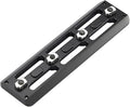 SHINEWEE Arca Dovetail Rail for M-LOK System – Quick-Release Tripod Mount Adapter | Compatible with Arca-Swiss/RRS Standards | Lightweight Aluminum Hunting Accessory | 4-Slot Interface by shinewee
