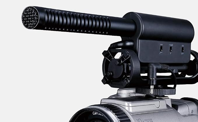 Stereo Microphone with Windscreen (Shotgun) for Sony FDR-AX33, FDR-AX43 & FDR-AX53 - Image 5