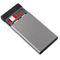 HEIYING Switch Game Case with 40 Precise Slots for Switch 2 / Micro SD Card | Portable Game Card Case, Metal Shell with Soft Silicone Lining, Precise Slots, Magnetic Closure for Easy Storage & Access by HEIYING