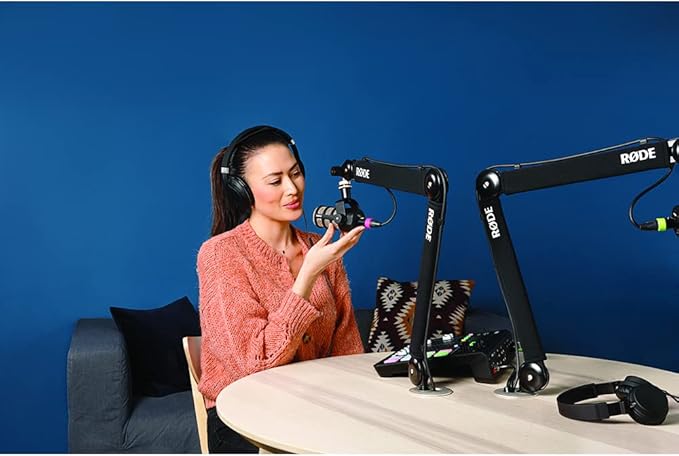 RØDE PSA1+ Professional Studio Arm with Spring Damping and Cable Management, Black - Image 3