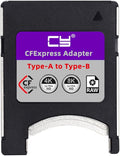 CFexpress Type-A Card to Type-B Memory Socket Kit Case CFE CFA to CFB Adapter Compatible with Camera 8K RAW PCIe Expansion by NGFF