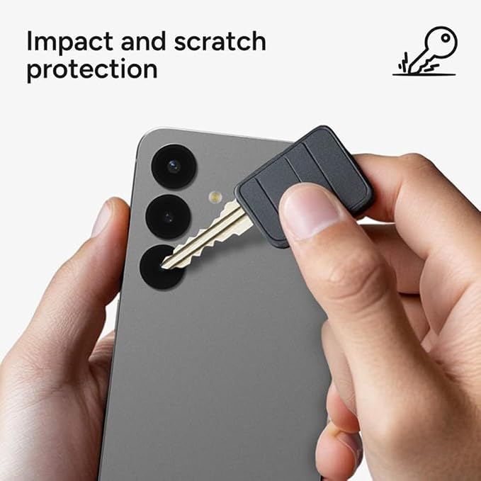 ZAGG Glass Elite Anti-Reflective Samsung Galaxy S25+ Camera Lens Protector – Anti-Glare Technology, Maximum Impact & Scratch Resistance, Smudge-Free Surface, Recycled Materials - Image 3