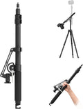 ULANZI TH09 52.7" Camera Boom Arm Light Stand Tripod Extension Bar | Extends 22.8-52.7" | 0°-135° Tilt for Overhead Filming | Dual 1/4" & 3/8" Spigot | Sturdy 11lb Aluminum Alloy Support by ulanzi