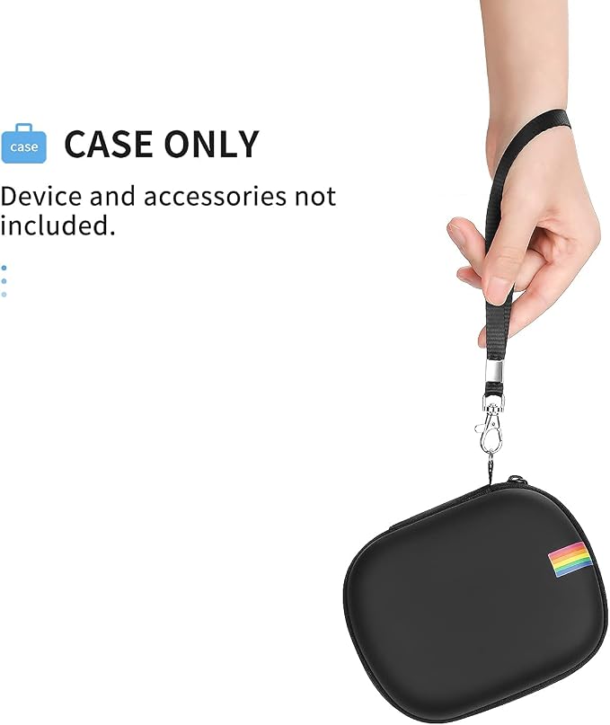Yinke Case for Polaroid Go 9035/9071/9070 Instant Mini Camera, Hard Organizer Portable Carry Travel Cover Storage Bag (Black) - Image 3