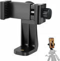 Phone Tripod Mount Adapter, Universal Tripod Cell Phone Holder | Fits Any Smartphone, 1/4" Screw, Rotating Vertical/Horizontal, Compatible with iPhone, Samsung, Selfie Stick, Monopod by PHICANT