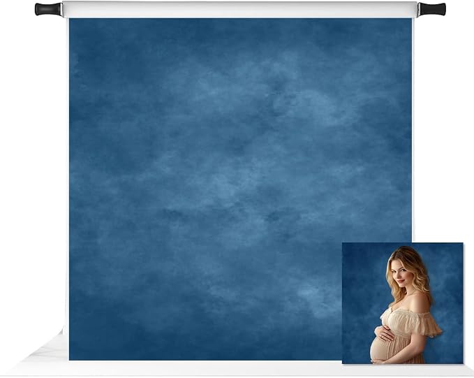Kate 10x10ft Abstract Photography Backdrop Blue Portrait Background Studio Blue Backdrops by KateBackdropforPhotography