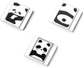 Camera Metal Hot Shoe Cover Protector Cap Cute Panda Compatible for Fujifilm X100VI X100V X-M5 X-E5 X-T4 X-T3 for Leica by DBZZ