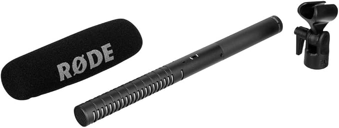 Rode NTG-2 Multi-Powered Shotgun Microphone,Black | Dual power condenser with supercardioid pattern for film, video and voice-over by R%C3%98DE