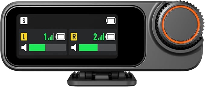 DJI Mic 3 Receiver, Wireless Mini Microphone | iPhone/Camera/Android, Lightweight & Intuitive, Lavalier Microphone, 32-bit Float, Vlog, Interview, Streaming by Unknown