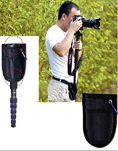 Koolehaoda 6-Section Camera Monopod, Compact Portable Folds to 15" | Aluminum Alloy Unipod Stick, Max Load 22lbs/10kg, Lightweight Travel Photography, for DSLR Mirrorless Camera - Image 7