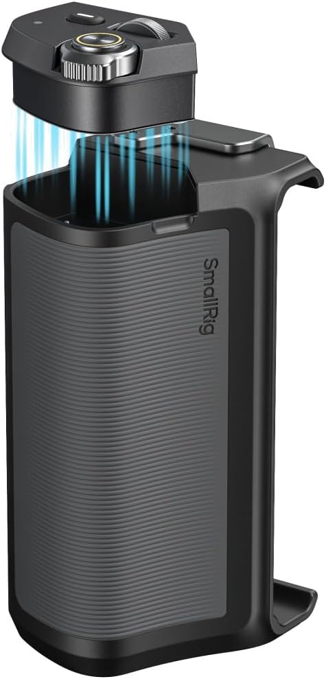 SmallRig FilMov Photography Grip+Phone Case Kit for iPhone 17 Pro Max, Ergonomic Grip with Shutter & Zoom, Built 3400mAh Battery Wireless Remote, Phone Creator Kit for Filmmaking, Selfie, YouTube-5554 - Image 3