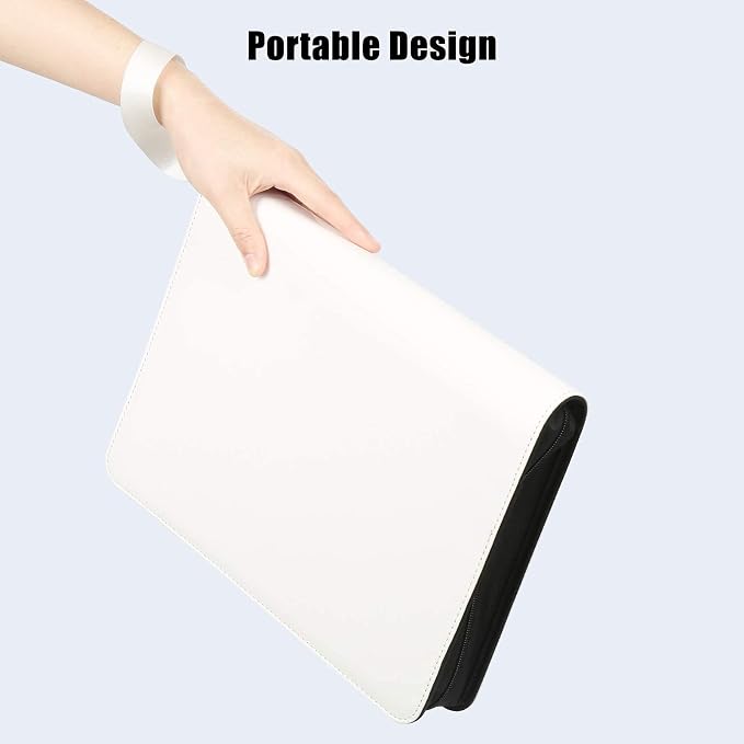 Veicevol 540-Pocket Album for Instax Mini & Polaroid 2x3 inch Photos, White | Designed for Instax Mini and Polaroid 2x3 Photos, Cover with Zipper Closure, Large Capacity, Holds Up to 540 Photos Securely - Image 8