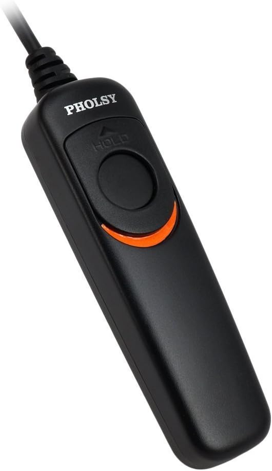 PHOLSY Shutter Remote Control Cable RR90 Release Cord for Fujifilm | Compatible with Fuji GFX50S, X-Pro2, X-H1, X-T2, X-T1, X-T10, X-T20, X-T100, X-E2S, X-E2, X-E3, X-M1, X-A20, X-A5, X-A3, X-A2 - Image 2