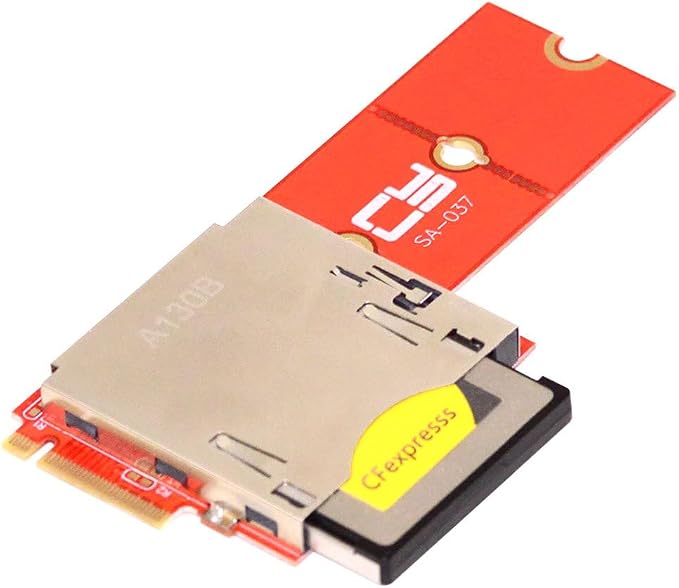 M.2 NVMe M-Key Host to CF Express Extension Adapter M2 for CFE Type-B Support R5 Z6 Z7 Memory Card - Image 9