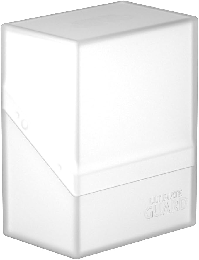 Ultimate Guard Boulder 60+ Classic, Deck Case for 60 Double-Sleeved TCG Cards, Frosted, Secure & Durable Storage for Trading Card Games, Soft-Touch Finish by UltimateGuard