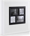 Ywlake Photo Album 4x6 600 Pockets Photos, Extra Large Capacity Family Wedding Picture Albums Holds 600 Horizontal and Vertical Photos White by Ywlake