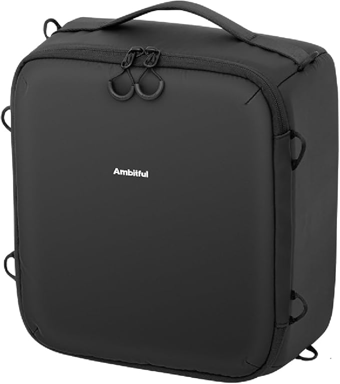 AMBITFUL Large Camera Cube Insert for Backpack, Waterproof Padded Camera Insert with Dividers, Quick Access for Travel Photography Gear Organizer (12.5L) by Ambitful