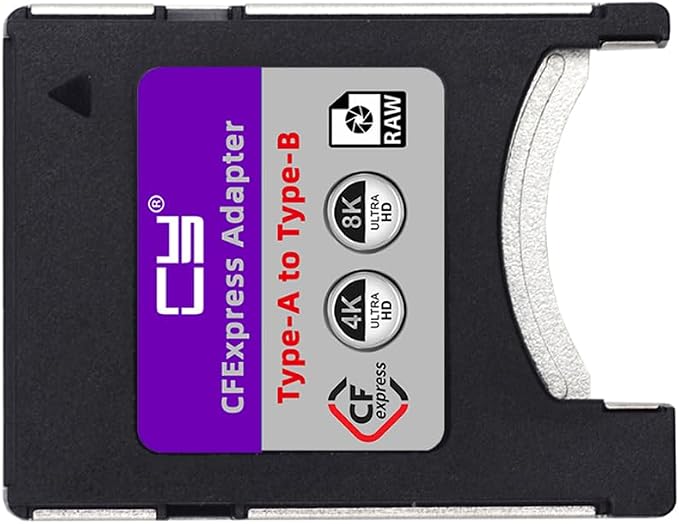 CFexpress Type-A to Type-B Memory Card Kit Case CFE CFA to CFB Adapter Compatible with Camera 8K RAW PCIe Expansion - Image 9