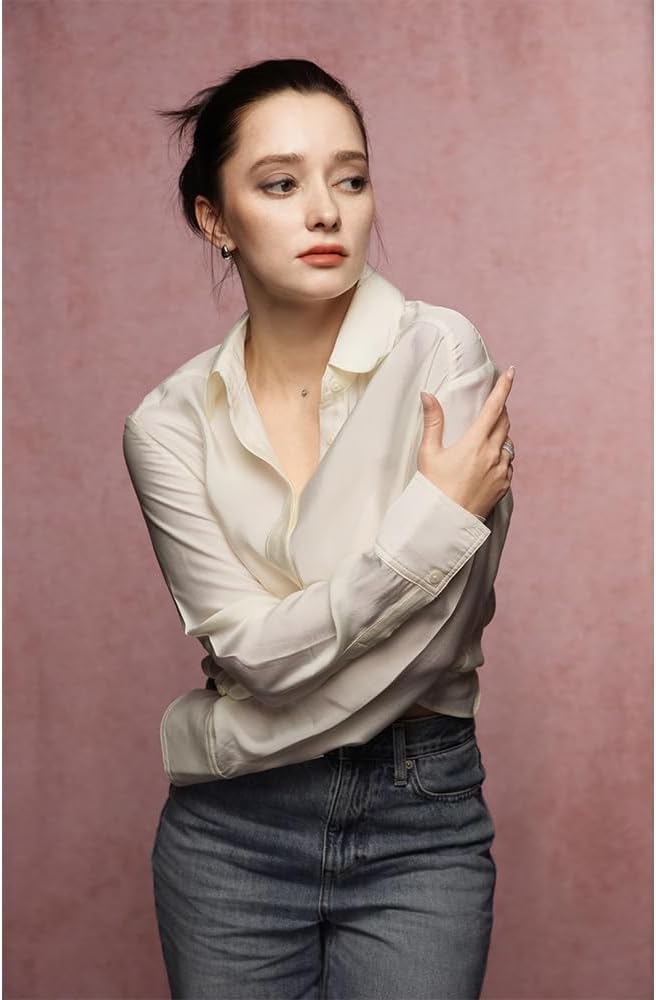 UrcTepics 8×10 ft Pink Fabric Photo Backdrops, Classic Abstract Texture Backdrop for Headshots and Portraits, Vintage Photography Background for Studio and Events. - Image 3
