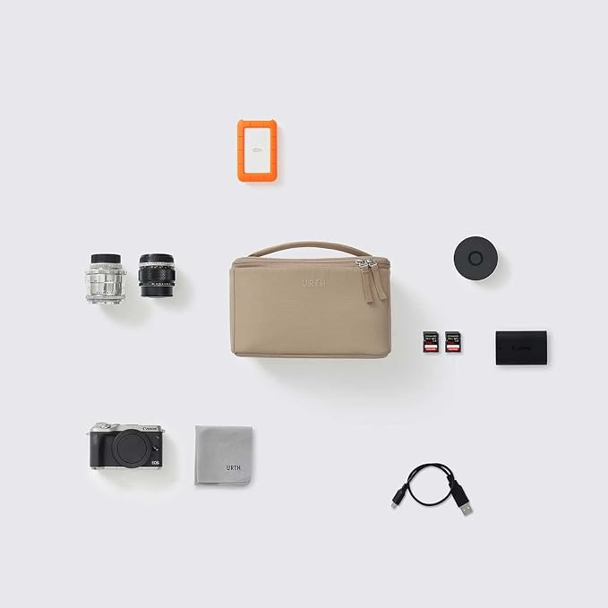 Urth Arkose Camera Insert Bag – for DSLR Camera and Lens, Weatherproof + Recycled - Image 6