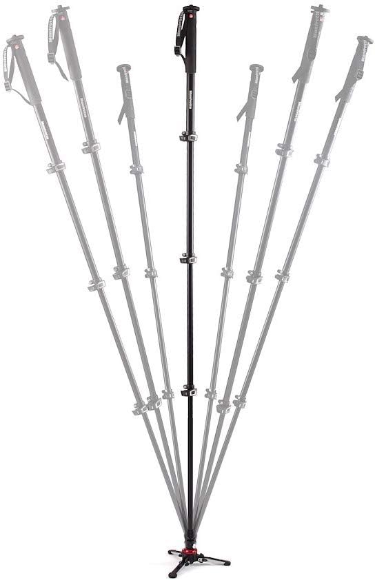 Manfrotto Xpro 4 Section Aluminum Video Monopod, Black (MVMXPROA4US) - Image 3