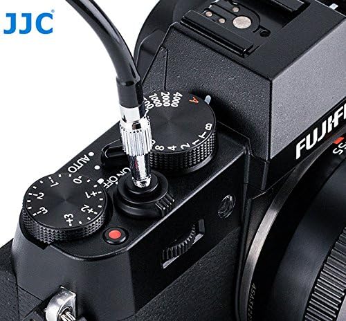 JJC 40cm Red Mechanical Cable Shutter Threaded Release, Bulb-Lock Design for Long Exposure, fits Fuji XT1 XT2 XT3 XT4 X100T Leica M6 M7 M8 Sony RX1 Nikon Df F4 FM2 F3 FE FM3a F80 - Image 6