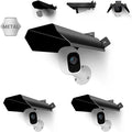 Universal Security Camera Sun Rain Cover Shield | Waterproof Protective Roof for Surveillance Camera, Outdoor Camera Shade Covers for Dome, Bullet Cameras(3 Pack) by WEILAILIFE