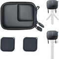 ULBTER Bag Case for Insta360 Ace Pro Camera + Rubber Lens cap [1+2 Pcs] | Mini Hard Bag for Insta 360 Ace Pro Carrying Storage box Accessory + 2 Silicone Lens Cove by ULBTER