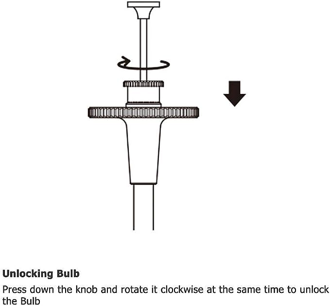 JJC TCR-70BK Black 70cm Threaded Cable Release, Mechanical Shutter Release Cable, Mechanical Cable Release with Bulb-Lock Design for Long exposures - Image 3