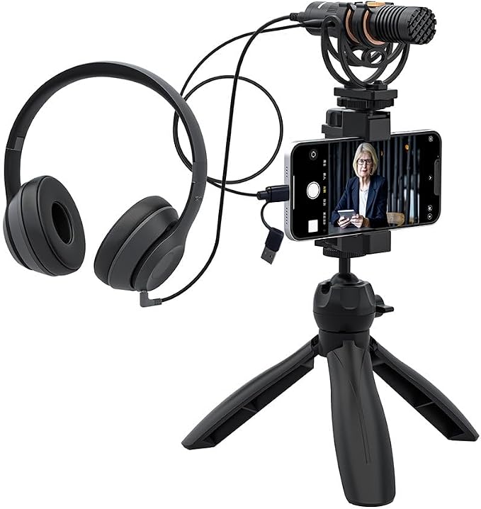 COMICA VM10 PRO Shotgun Microphone,USB C Mic for Camera, Smartphone, Tablet, PC.Ideal for Vlogging, Live Streaming,Recoding.Dual-Mode Video USB Shotgun Microphone with Gain Control - Image 3