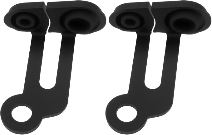 SING F LTD 2Pcs Cameras Signal Port Protection Cap for Sync Terminal 10 Pin Rubber Interface Cover Compatible with Nikon D800 D800E D810 by SINGFLTD
