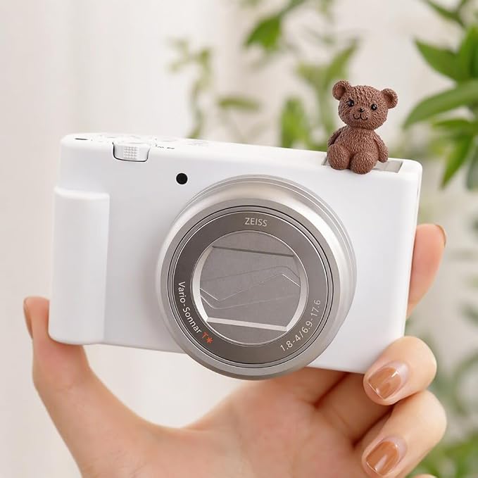 Camera Hot Shoe Cover, Cartoon Hot Shoe Cap, Hot Shoe Protector Compatible with Sony Fujifilm Fuji Canon Nikon Pentax Leical Panasonic (2pcs Bear) - Image 4