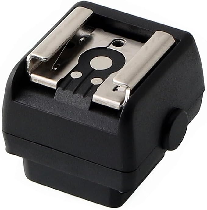 Hot Shoe Adapter for Sony Minolta Interface to Universal Standard Hot Shoe | with PC Sync Port, Flash Speedlight Trigger Converter for Sony A900 A850 A750 A700 A550 A500 A380 Minolta a5D, a7D, a5, a7 by Keabroir