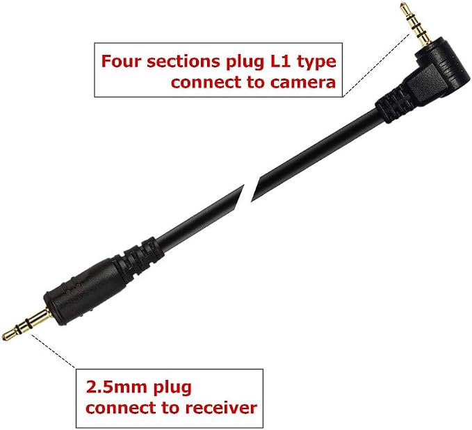 Pixel Wireless Shutter Release Remote Control L1 for Panasonic RSL1, RS2 | Remote Shutter for Lumix G7 S5 S1 G95 G91 G90 G9 G70 GH3 GH4 GH5 GH6 GX7 G85 G81 FZ200 FZ1000 FZ2500 FZ2000 FZ330 FZ30 etc - Image 2