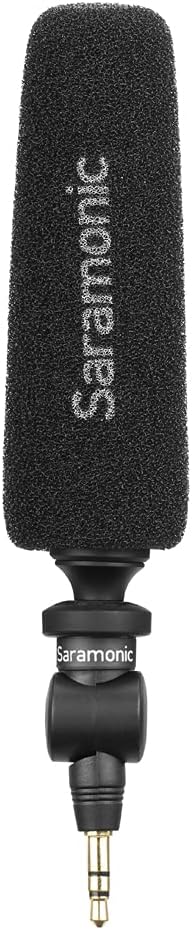Saramonic SmartMic5 | Unidirectional Micro-Shotgun Microphone with 3.5mm TRS Output for Cameras, Recorders, Mixers, Wireless Transmitters and More by Saramonic