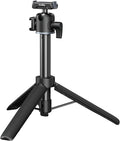 SmallRig 7.8-21.6in Action Cam Selfie Stick Tripod for DJI Action 5 Pro/4/3 | Extendable, 360° Ball Head, Cold Shoe Mount, Detachable Adapter (Not for Action 6), 1/4-20" Screw for Insta360, Webcam by SmallRig