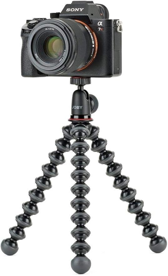 Joby GorillaPod Compact Tripod Kit with Ballhead for Mirrorless Cameras up to 2.2 lbs. Black/Charcoal. - Image 4