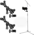 Pack of 2 Tablet Holder - Hola! Music Microphone Music Stand Tablet/Smartphone Holder Mount - Fits Devices from 6 to 15 Inch by HolaMusic