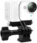 Magnetic Quick Release Mount for Insta360 GO Ultra Accessories, Adjustable Angle Dual‑Prong Adapter with 1/4" Threaded Port for Tripod & Mounts by Unknown