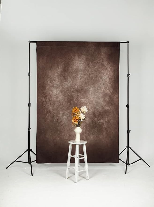 Kate 5x7ft Brown Portrait Backdrops Vintage Brown Backgrounds for Professional Photography Studio - Image 4